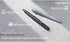 【2本セット】ユニボール ZENTO シグネチャーペン(0.38mm シルバー & 0.5mm メタリックブラック)+ 替芯6本付き(赤/青/黒)