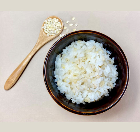 なかしま農園の【キラリもち麦】 熊本産、無農薬・化学肥料不使用、 産地直送 国産 (300g×3袋セット)