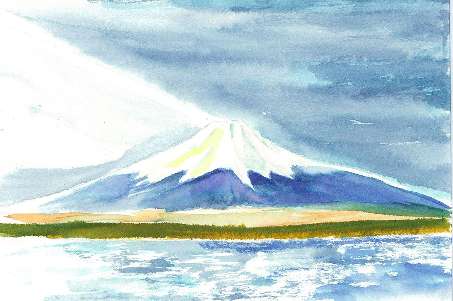 【2点セット】あかしや 筆ペン 水彩毛筆 彩 20色セット CA200/20V、あかしや 書道用品 彩で彩る大人の塗り絵 京都の四季4 冬の渡月橋 AO-12N