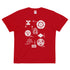 ハイクオリティーTシャツ【戦国武将】家紋/白抜き