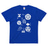 ハイクオリティーTシャツ【戦国武将】家紋/白抜き