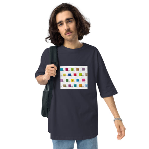 【伝統色20】ユニセックス ビッグシルエット Tシャツ【伝統色のいろは】