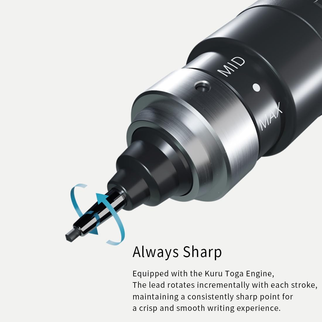 三菱鉛筆 シャーペン クルトガ ダイブ 0.5ｍｍ アビスブルー 301473000